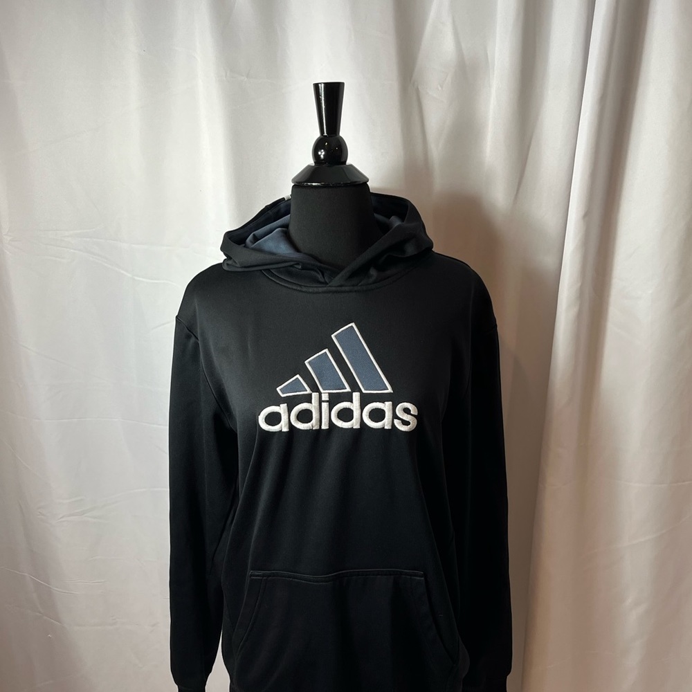 Adidas hooded pullover top!